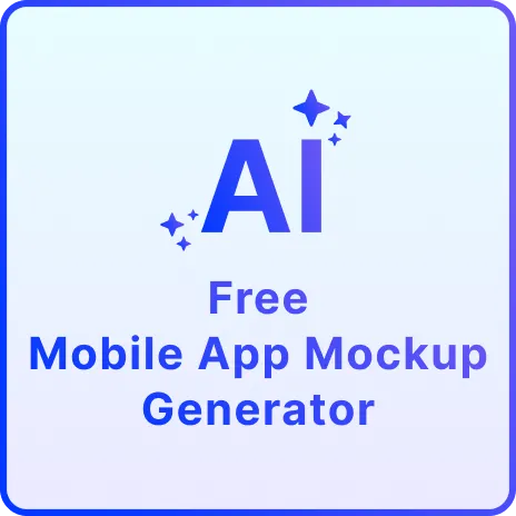 Free AI Mobile App Mockup Generator & Mobile App Mockup Maker Online